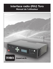 Toro RIU-01 Manuel De L'utilisateur