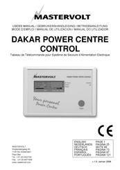 Mastervolt DAKAR POWER Mode D'emploi