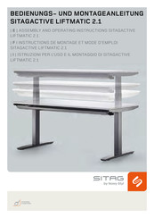 Nowy Styl SITAGACTIVE LIFTMATIC 2.1 Instructions De Montage Et Mode D'emploi