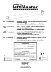 Chamberlain LiftMaster Professional CRX1000 Manuel D'instructions