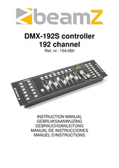Beamz DMX-192S Manuel D'instructions