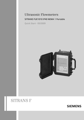 Siemens SITRANS FUE1010 IP40 NEMA 1 Guide Rapide
