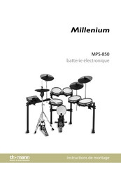 thomann Millenium MPS-850 Instructions De Montage
