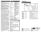Chamberlain LiftMaster Professional 600A Manuel D'instructions
