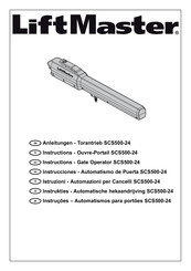 Chamberlain LiftMaster SCS500-24 Instructions