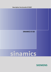 Siemens SINAMICS S120 Manuel D'instructions