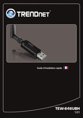 TRENDnet TEW-646UBH Guide D'installation Rapide