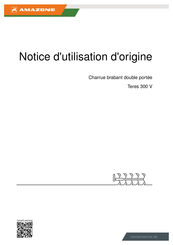 Amazone Teres 300 V Notice D'utilisation D'origine