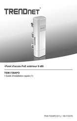 TRENDnet TEW-730APO Guide D'installation Rapide