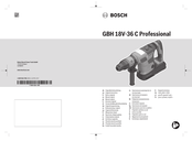 Bosch GBH 18V-36 C Professional Notice Originale