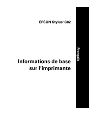 Epson Stylus C82 Informations De Base