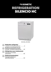 Dometic SILENCIO HC Serie Instructions De Montage Et De Service