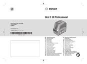 Bosch GLL 2-10 Professional Notice Originale