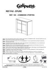 Galipette EPURE Instructions De Montage