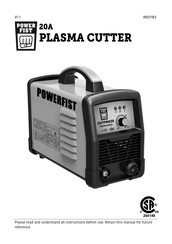 Powerfist CUTPRO 20 Mode D'emploi