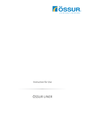 Össur LINER Notice D'utilisation