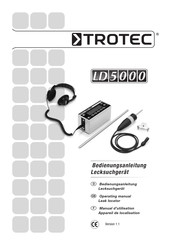 Trotec LD5000 Manuel D'utilisation