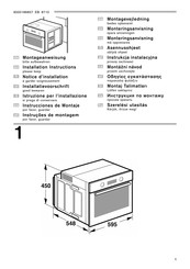 Bosch HBC36D750/03 Notice D'installation