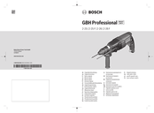 Bosch GBH 2-26 Notice Originale