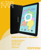 Konrow K-TAB 1003 Guide D'utilisation