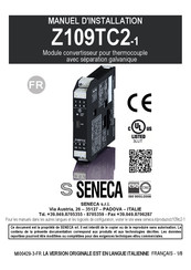 Seneca Z109TC2-1 Manuel D'installation