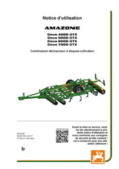 Amazone Ceus 5000-2TX Notice D'utilisation