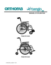 Orthofab Tango AC 6 roues Manuel D'utilisation