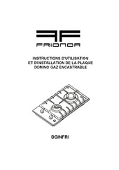 FRIONOR DGINFRI Instructions D'utilisation Et D'installation