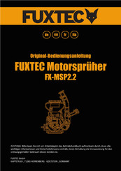 FUXTEC FX-MSP2.2 Mode D'emploi