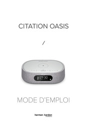 Harman Kardon CITATION OASIS Mode D'emploi