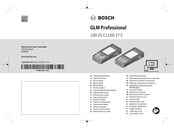 Bosch GLM 150-27 C Professional Notice Originale