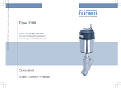 Burkert 2100 Guide Rapide