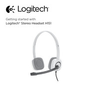 Logitech Stereo Headset H151 Guide Rapide