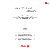 Glatz PALAZZO Noblesse/E Notice De Montage Et D'utilisation
