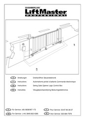 Chamberlain LiftMasterWGO400 Instructions