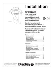 Bradley Sentry SN2003/IR Mode D'emploi