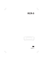 Sangean RCR-5 Mode D'emploi