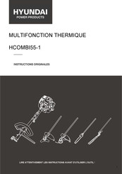 Hyundai Power Products HCOMBI55-1 Instructions Originales