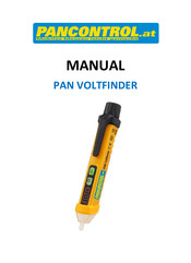 PANCONTROL PAN Voltfinder Manuel D'instructions