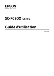 Epson SC-F6300 Série Guide D'utilisation