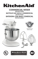 KitchenAid Commercial Série Instructions