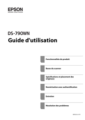 Epson DS-790WN Guide D'utilisation