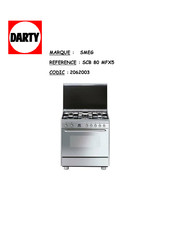 Smeg SCB 80 MFX5 Mode D'emploi