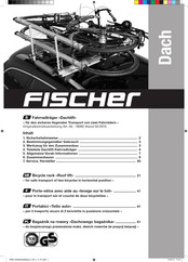 FISCHER 18092 Mode D'emploi