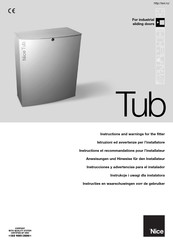 Nice Tub Instructions Et Recommandations Pour L'installateur