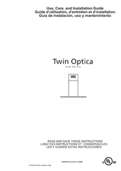 Elica Twin Optica Guide D'utilisation, D'entretien Et D'installation