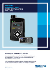 Medtronic MINIMED 640G Guide D'utilisation