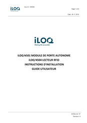 iLoq N501 Instructions D'installation