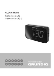 Grundig Sonoclock 490 Manuel D'utilisation