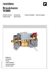 resideo Braukmann VE300S-1/2A Instructions D'installation